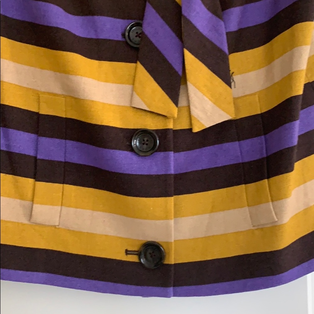 MICHAEL KORS - Multi Color Linen Top - Picture 5 of 8